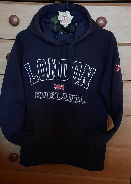 London england mikina s kapucí, m