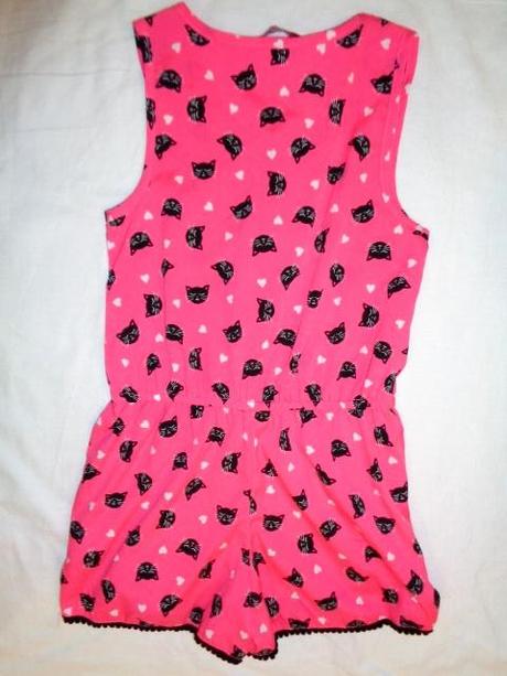 Luxusní svítivě růžový kočičkový overal, young dimension,110