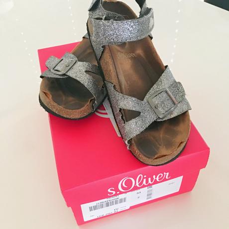 Dívčí sandály s.oliver, vel. 33, s.oliver,33