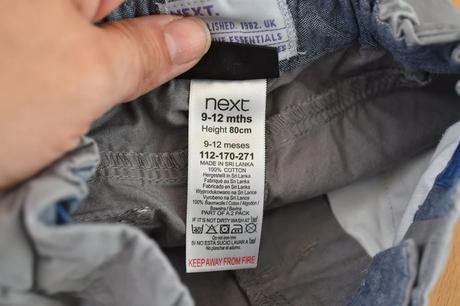 Kraťasy vel. 9 - 12 m, next,80