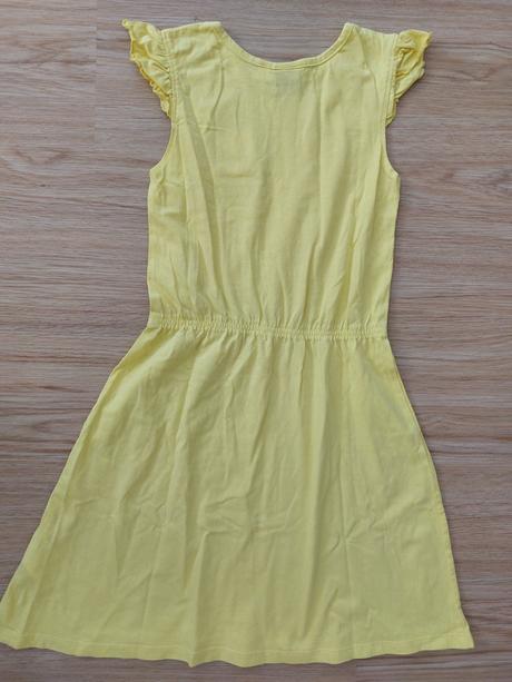 Letní šáty vel.122/128, pes snoopy, 122