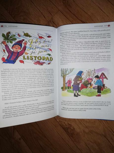 Kniha - barevný rok, 