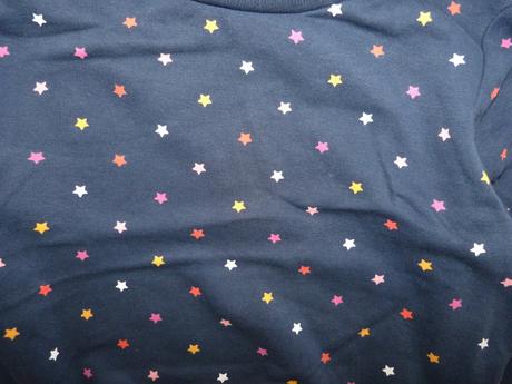 Mikinka s hvězdičkami vel. 98/104, h&m,98