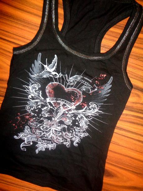 Luxusní černé letní tílko 158/164, orsay,158 / 164