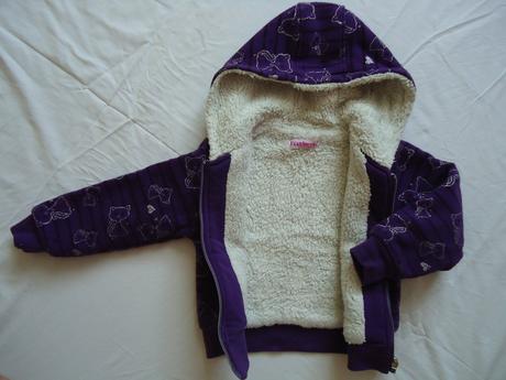 Oteplená mikina s kapucí, 98