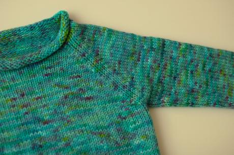 Svetr z barveného merina - vel. 92-98, 92 / 98