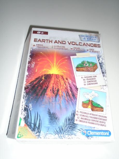 Clementoni země a sopky sopka doma,