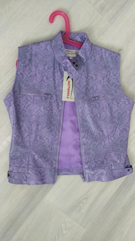 Nová koženková vesta nutshell s visačkou 140/146, 140 / 146