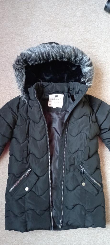 Dlouhá bunda/kabát zn."f&f" vel."128", f&f,128