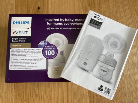 S avent odsávačka premium, elektronická, dobíjecí, 