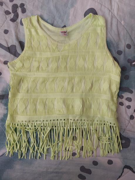 Tričko neon třásně, 128