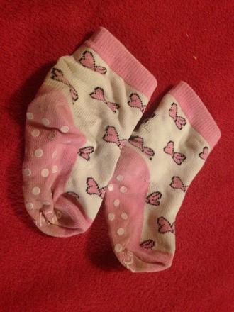 Dívčí ponožky mašličky, 17