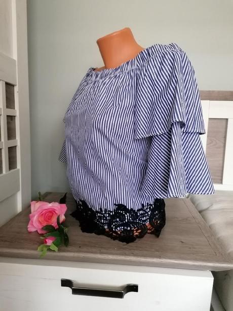 Halenka s proužky, zara,36