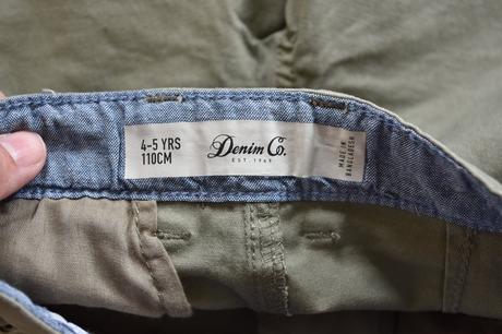 Kraťasy vel. 4 - 5 let, denim co,110