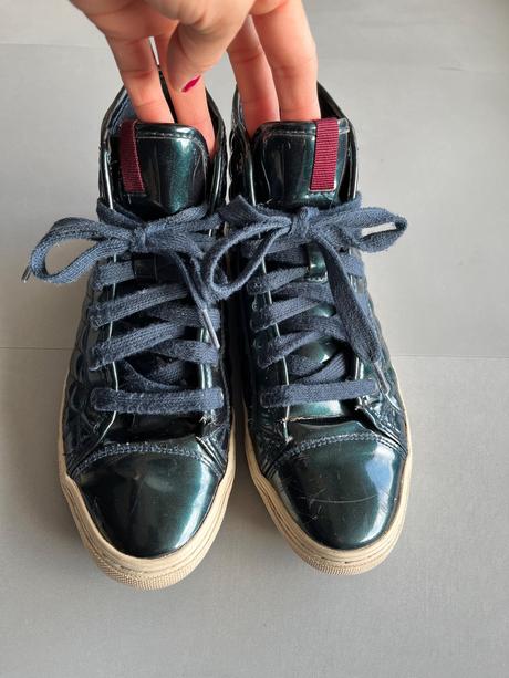 Geox respira vel 36 zeleno modrá tenisky kotníkové, geox,36