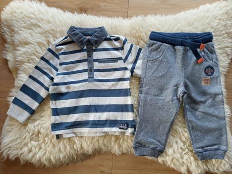 Souprava triko a kalhoty, f&f,74 / 80