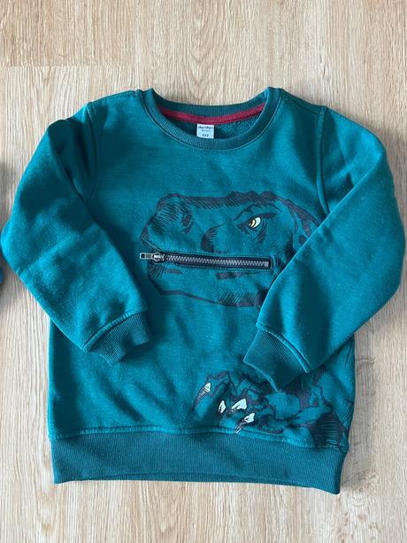 Chlapecké dinosauří mikiny - 3ks, c&a/dopodopo, c&a,122