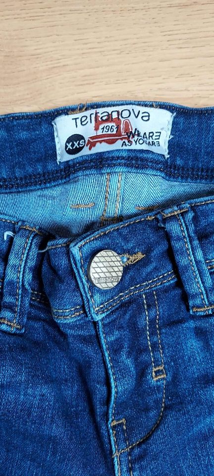 Skinny džíny terranova vel xxs 10-12 let, terranova,xs