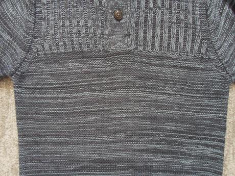 Modrý svetr svetřík s knoflíčky, c&a,146