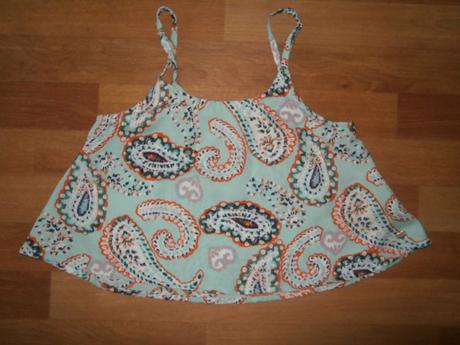 Letní top,crop top,vel.140,jako nové, 140