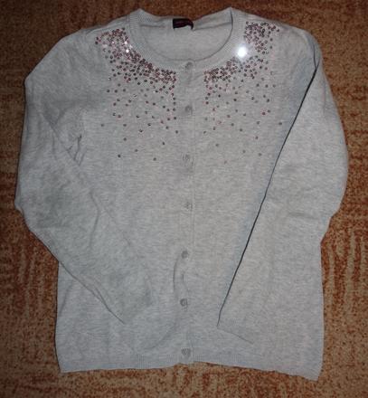 Dívčí svetr s flitry tchibo vel. 146-152, tchibo,146
