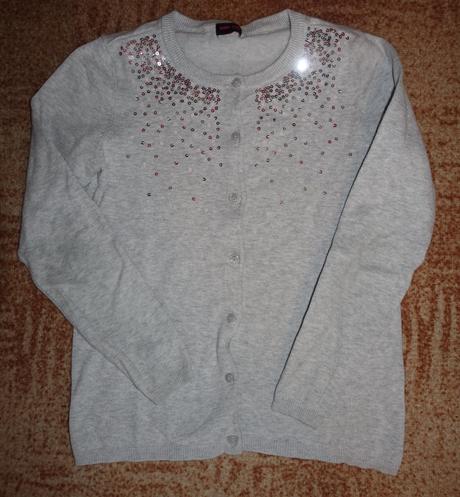Dívčí svetr s flitry tchibo vel. 146-152, tchibo,146
