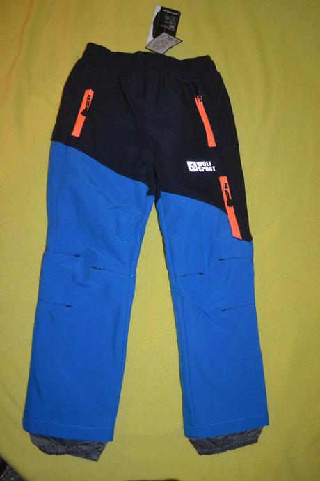 Oteplené softshellové kalhoty wolf,na 3-4r., wolf,98