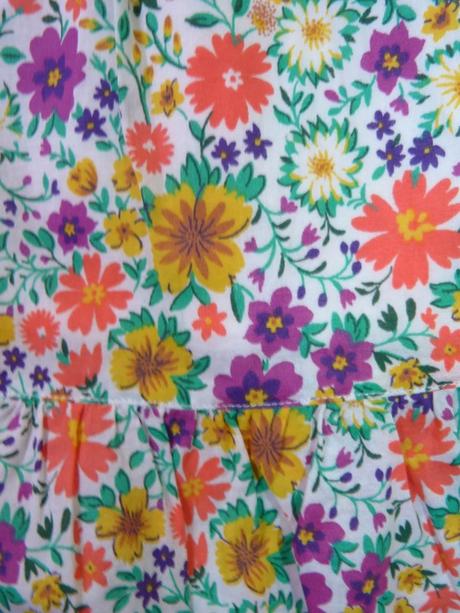 Tu  letní květované šaty vel. 110, tu,110