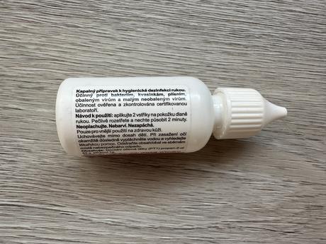 Dezinfekční hygienické gely na ruce, 6 ks, 