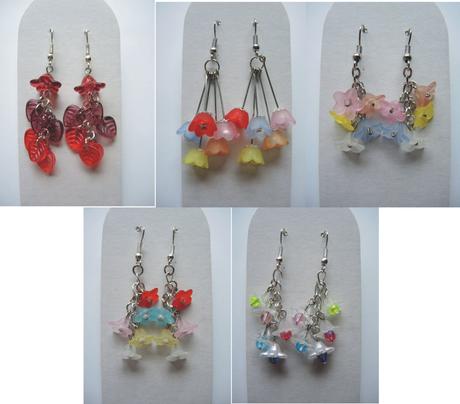 Náušnice z korálků, 