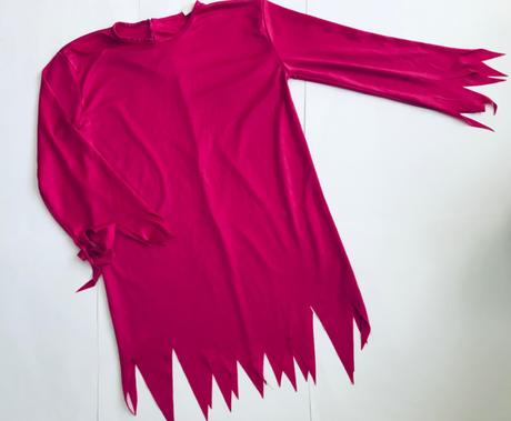 K4/ kostým halenka čarodějnice - v.7/9 let,