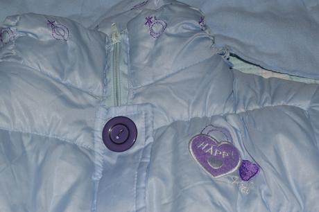 122 128 zimní naducaná bundička, 128