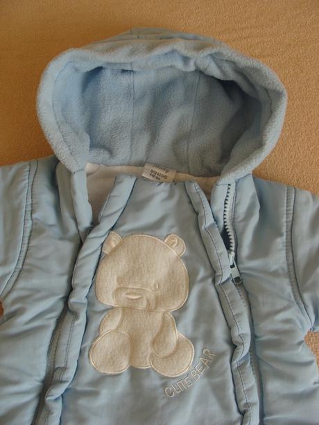 Zimní kombinéza s medvídkem, 62