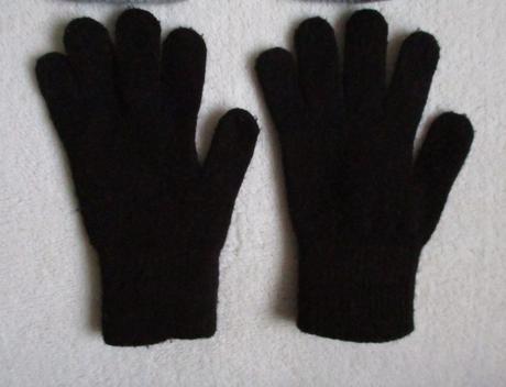 Dětské úpletové rukavice h&m set 3ks 8-14 let, h&m