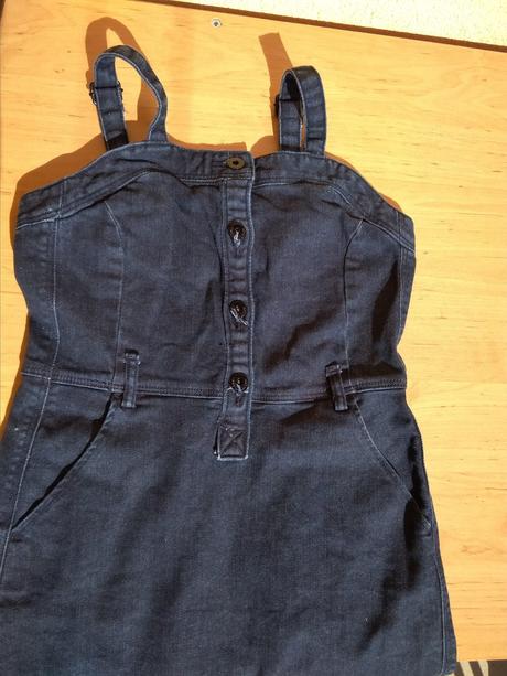 Riflové šaty vel. "140", 140