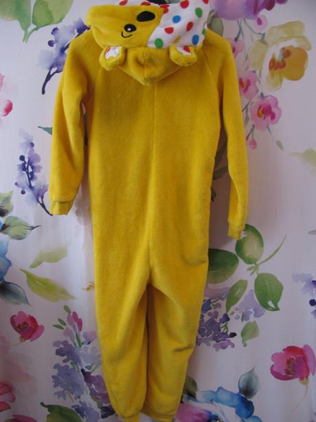 Krásný fleecový overal s kapucí na spaní, george,128