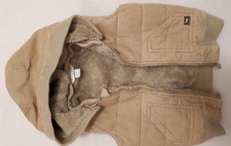 Manžestrová zimní vesta, vestička, vel.80, zn.h&m, h&m,80