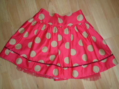 Sukně točivá puntík vel 146 next luxusní, next,146