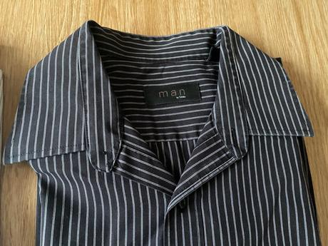 Pánské pruhované košile - 2 ks - vel. xl (43/44), 43