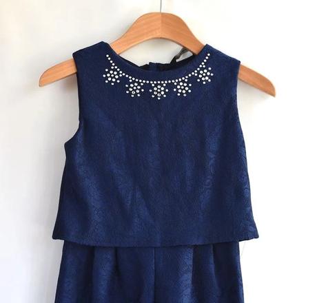 Krajkový overal vel. 8 - 9 let, george,134