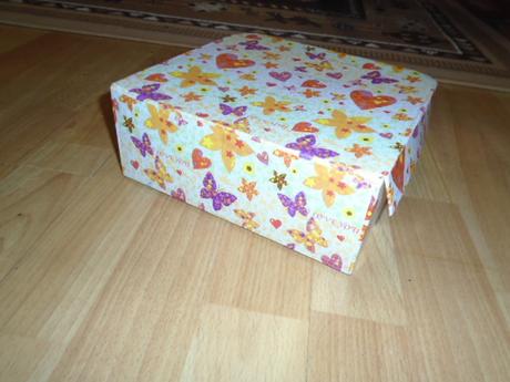 Kufřík motýl srdce 21x20,5x85 cm,