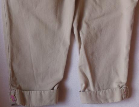 Dětské plátěné kalhoty, pláťáky, pláťáčky, zn.next, next,80