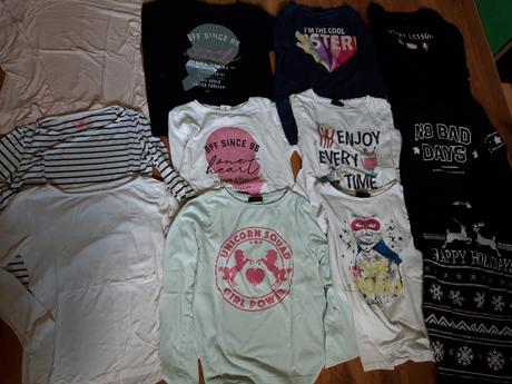 11x triko tričko i jednotlivě 146/152, 146