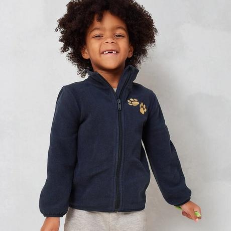 Pejsková mikina fleecová tmavá vel. 110/116, lupilu,110 / 116