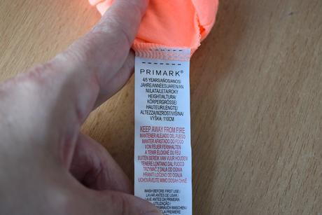 Tílko vel. 4 - 5 let, primark,110