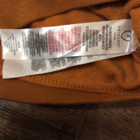 Mikina s nápisem, primark,92