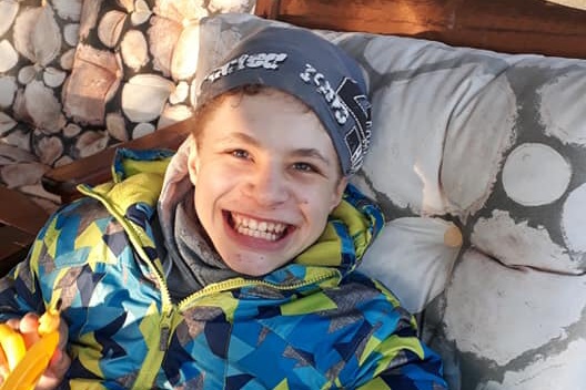 Relaxační koutek pro autistu Lukáška