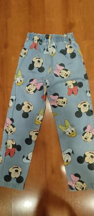 Džíny vel 134, h&m,134