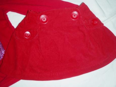 Luxusní červený nextíkový komplítek, next,86