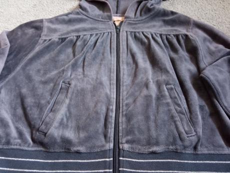 Sametová mikina, xl